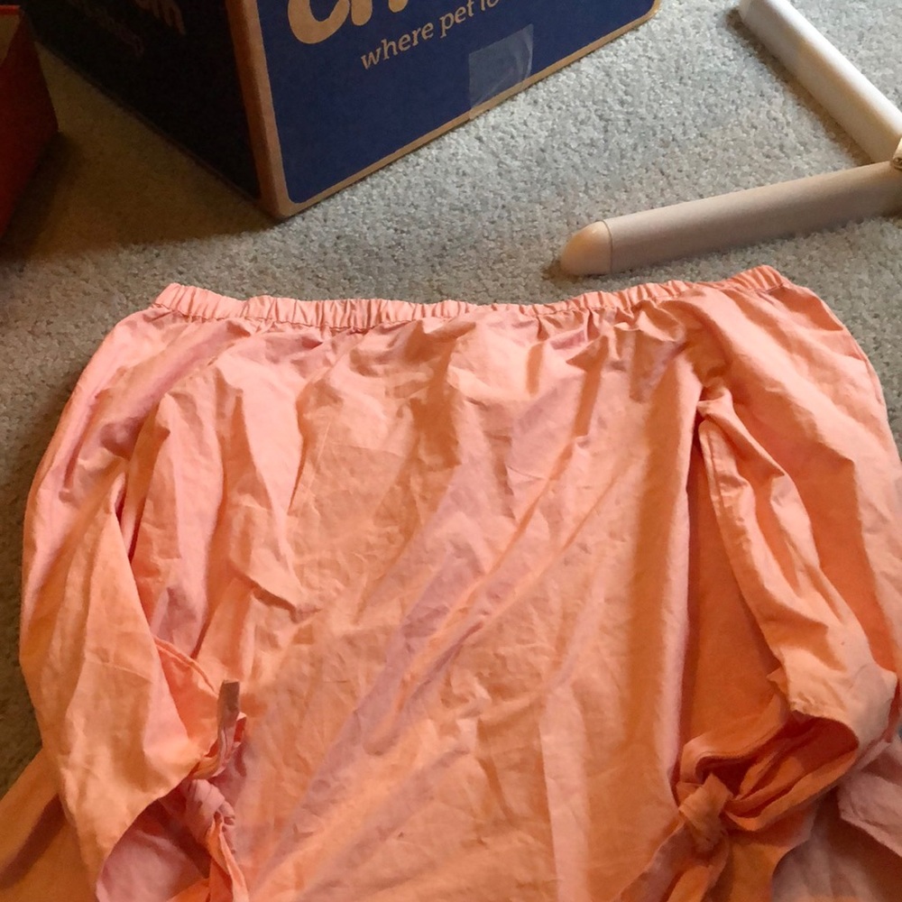 off the shoulder shirt